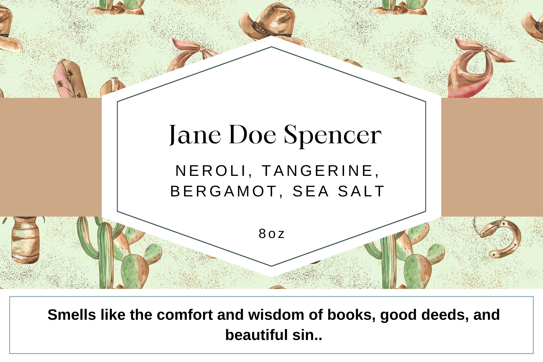 Jane Doe Spencer 8oz Candle