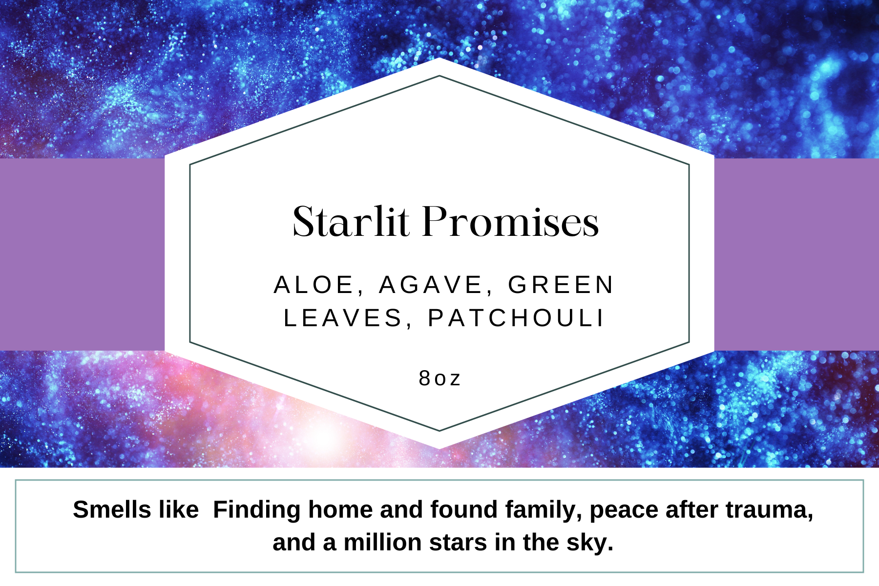 Starlit Promises 8oz Candle