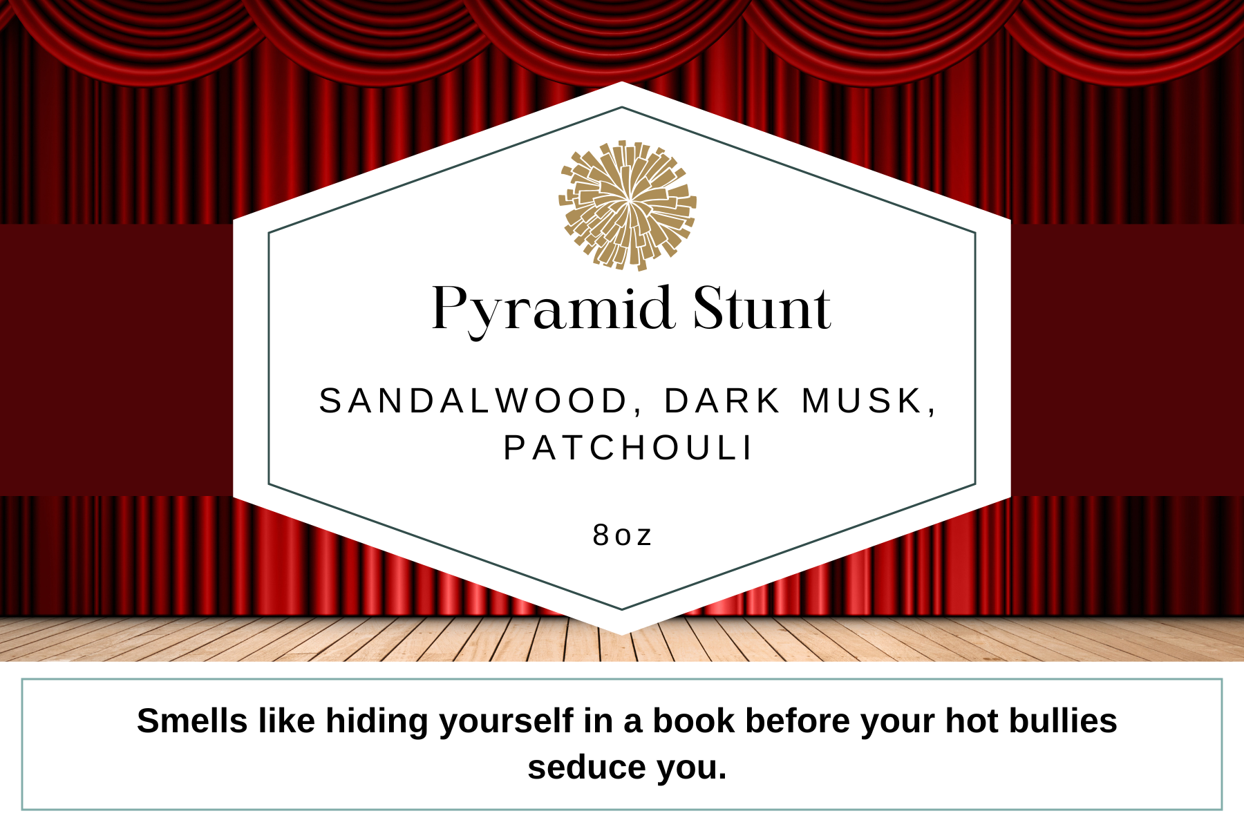 Pyramid Stunt 8oz Candle