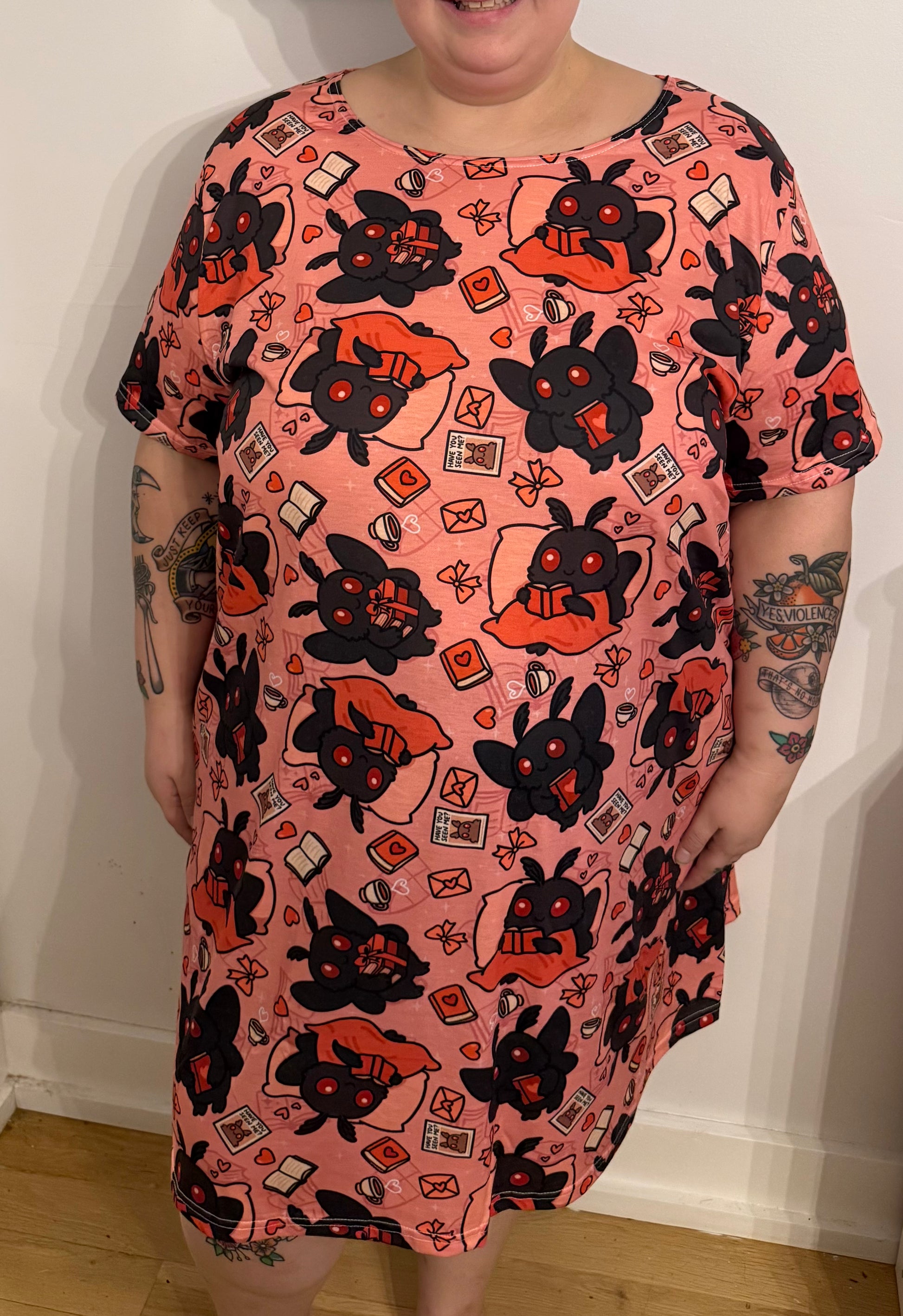 Mothman Night Gown - Preorder