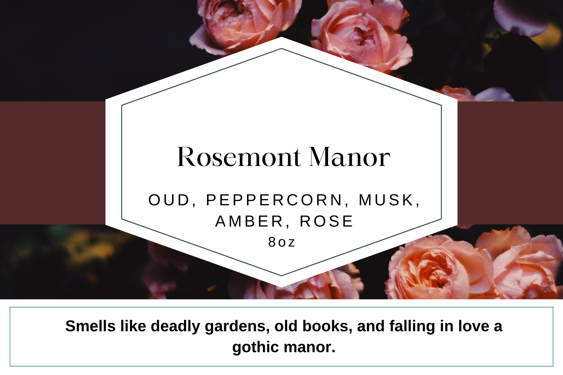 Rosemont Manor 8oz Candle