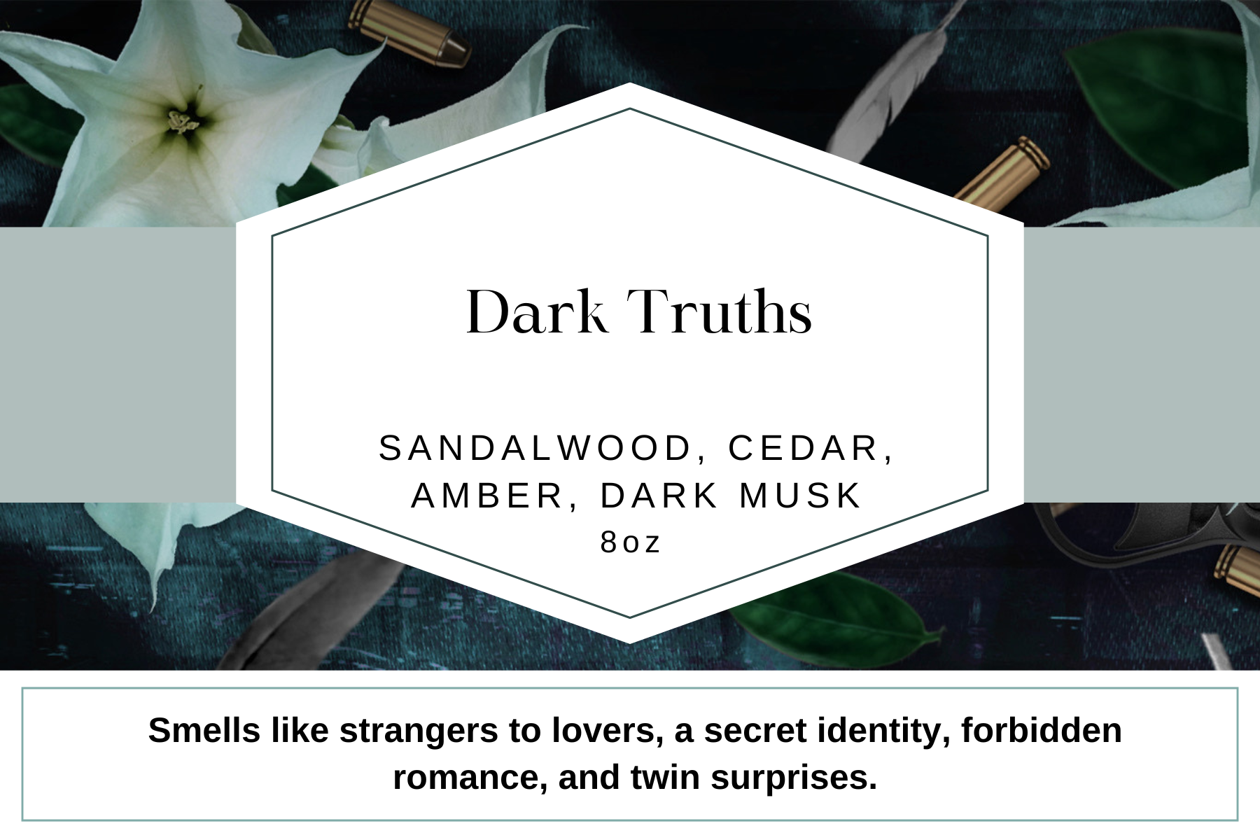Dark Truths 8oz Candle