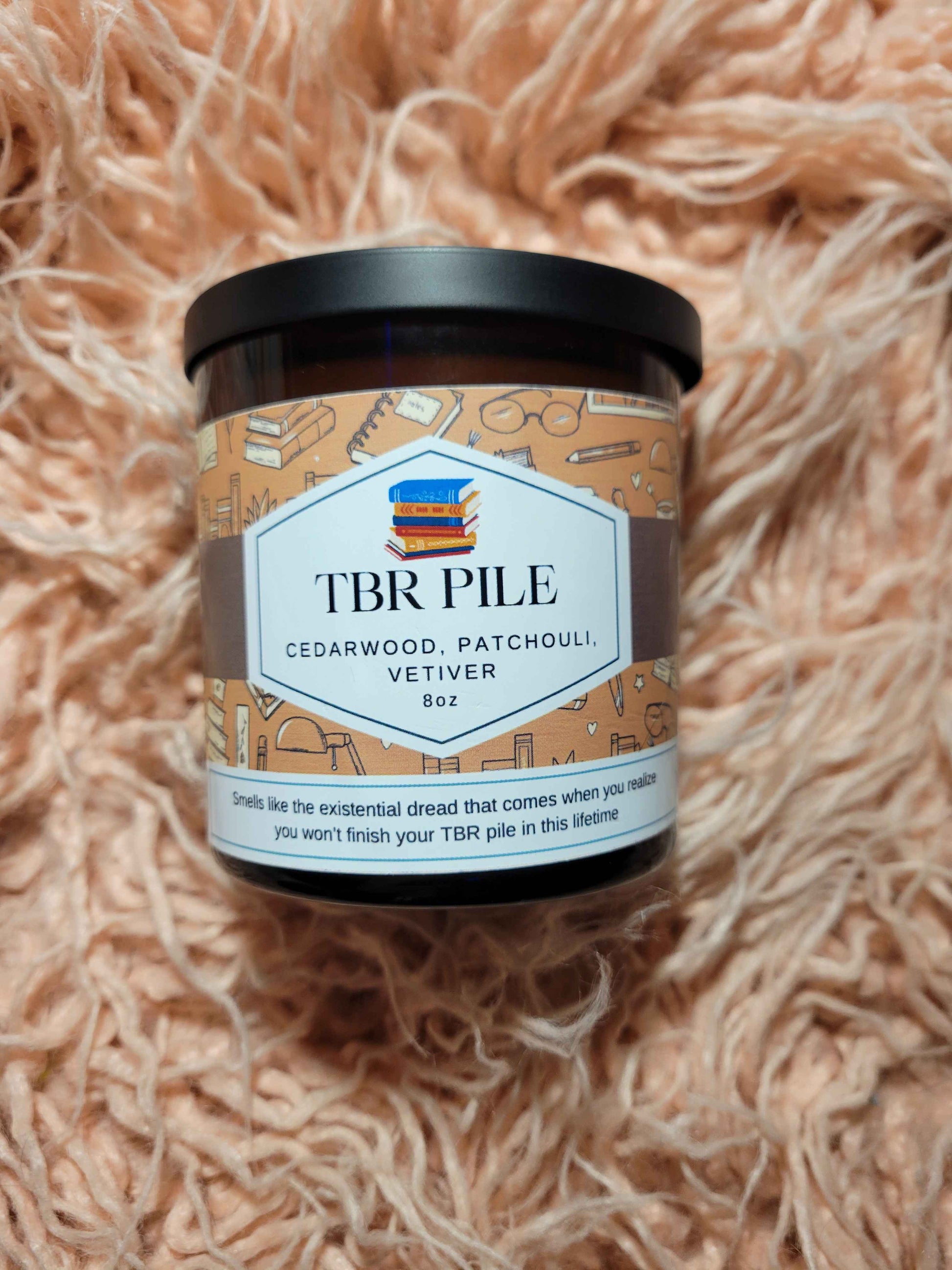 TBR PILE 8oz Candle