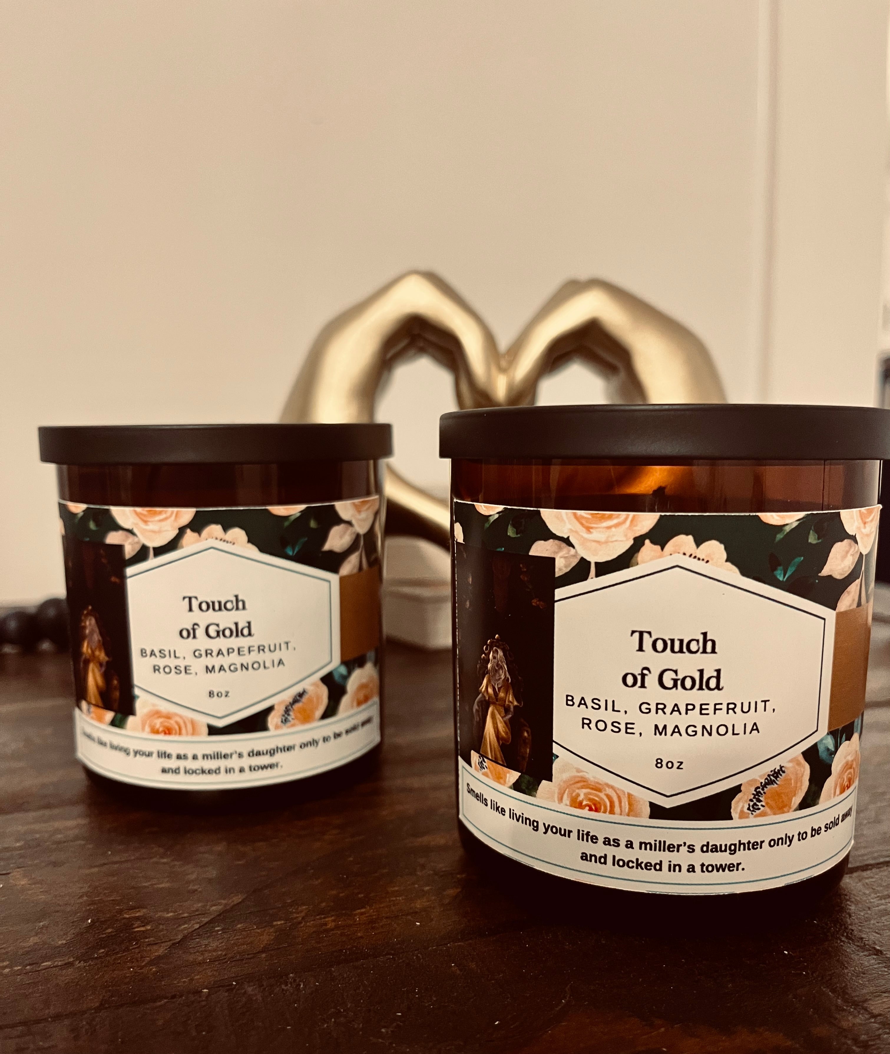 Touch of Gold 8oz Candle