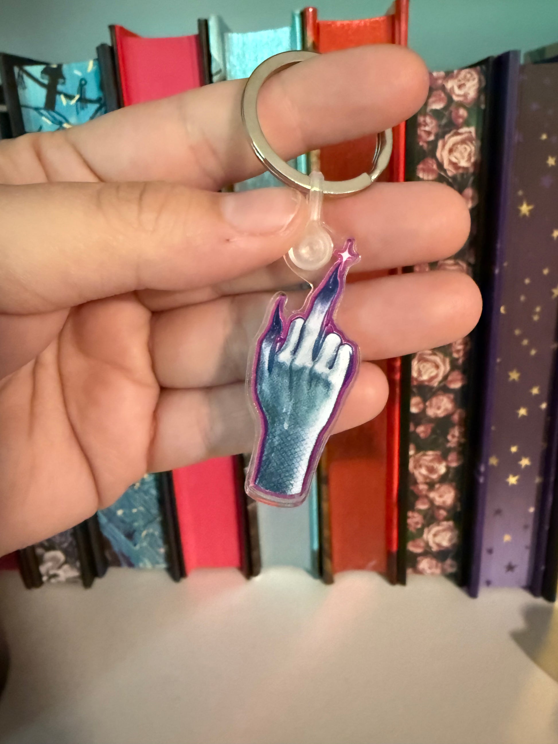 Mermaid Middle Finger - Keychain