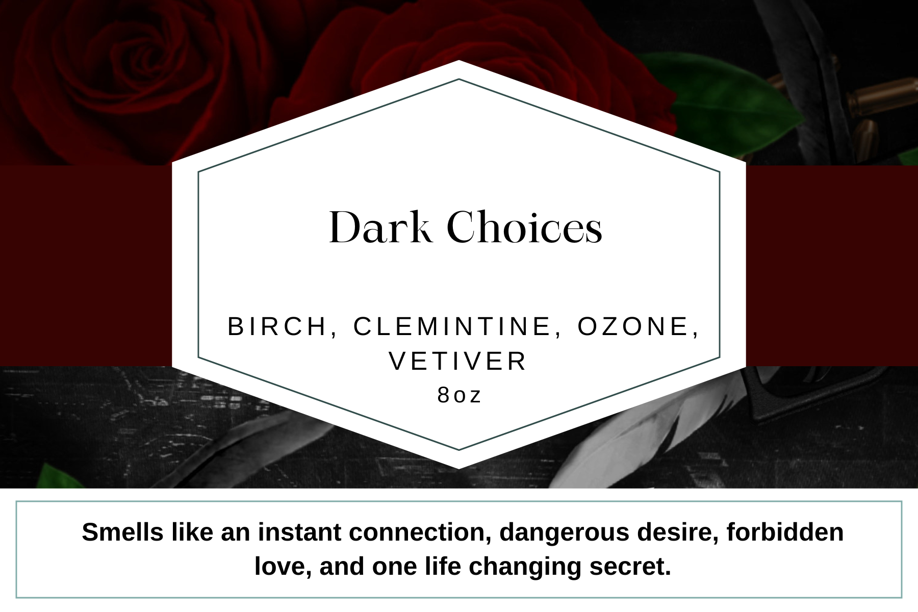 Dark Choices 8oz Candle