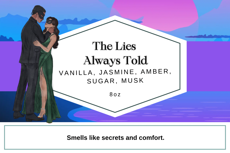 The Lies Alwyas Told 8oz Candle