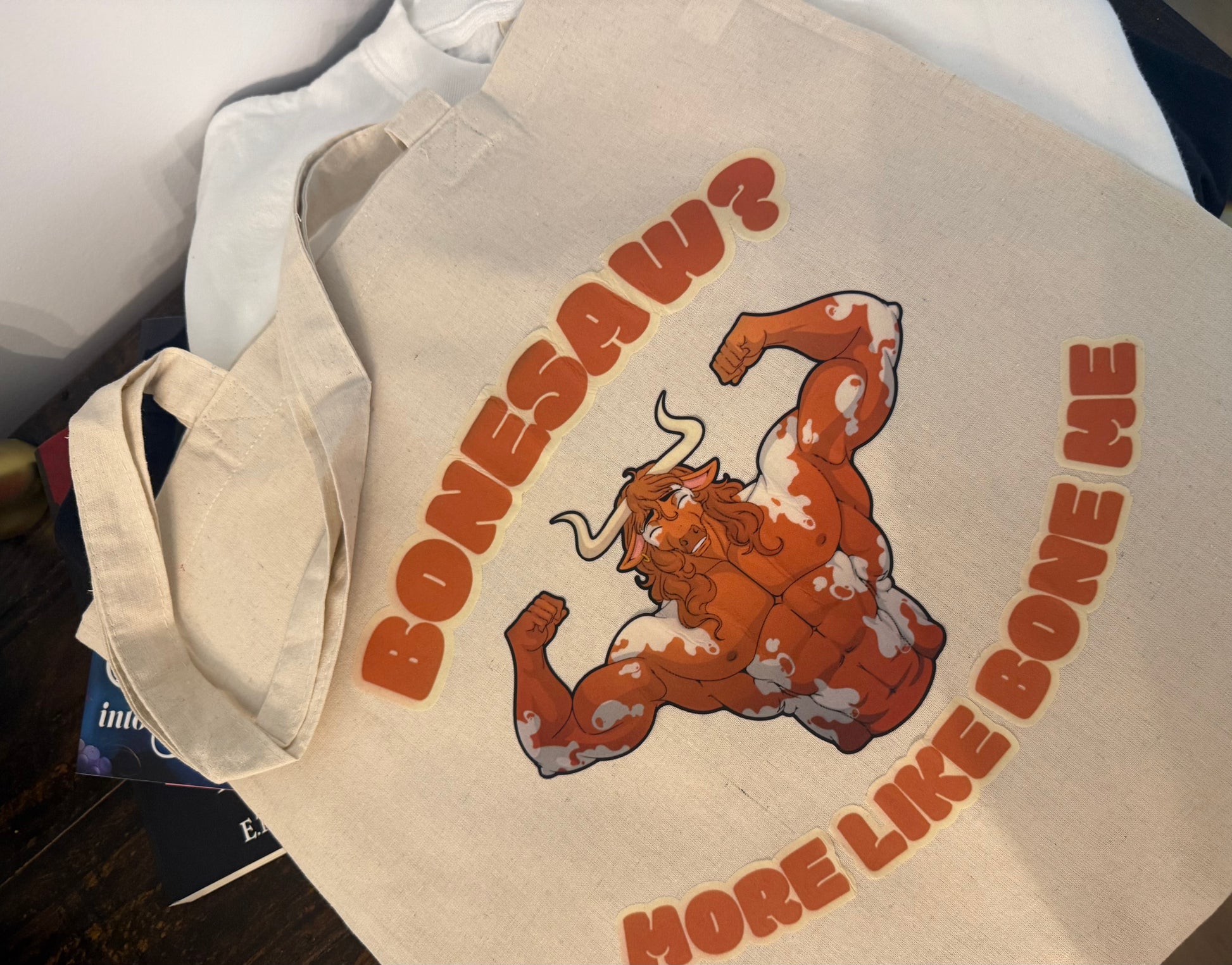 Bonesaw? More Like Bone Me Tote Bag