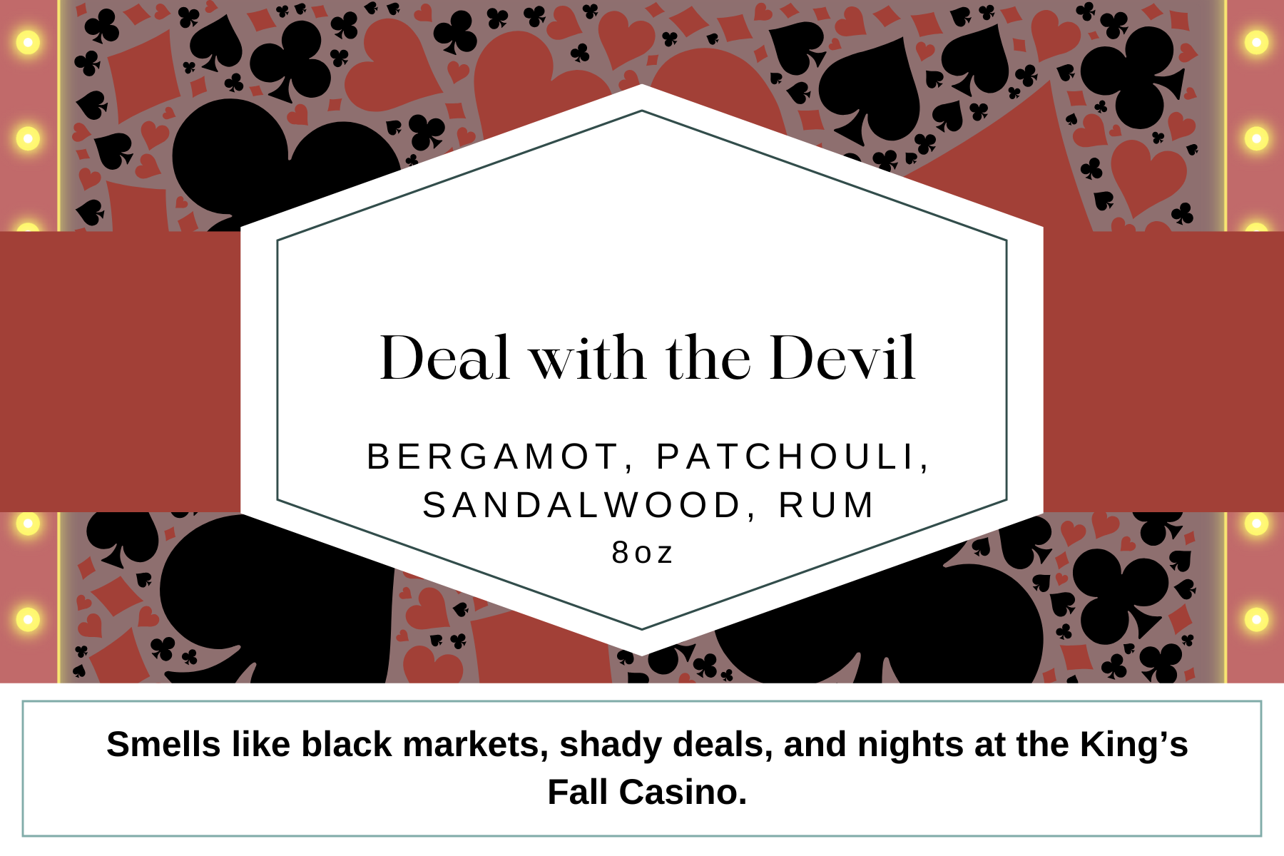Deal with the Devil 8oz Candle