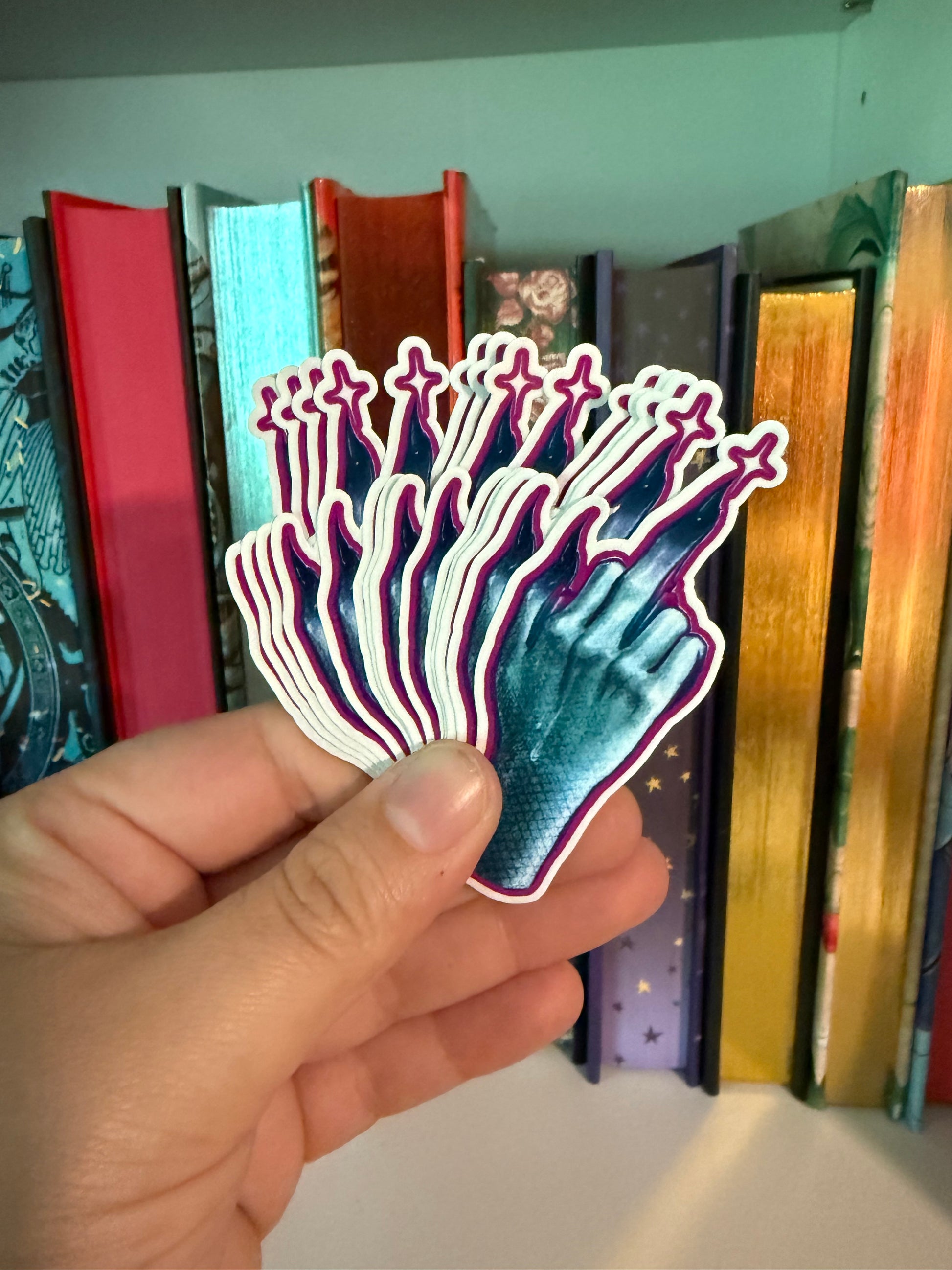Mermaid Middle Finger - Sticker