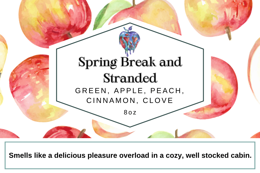 Spring Break and Stranded 8oz Candle