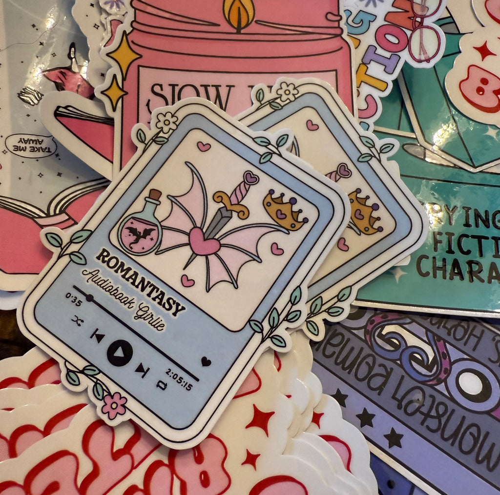 Audiobook Trope Sticker