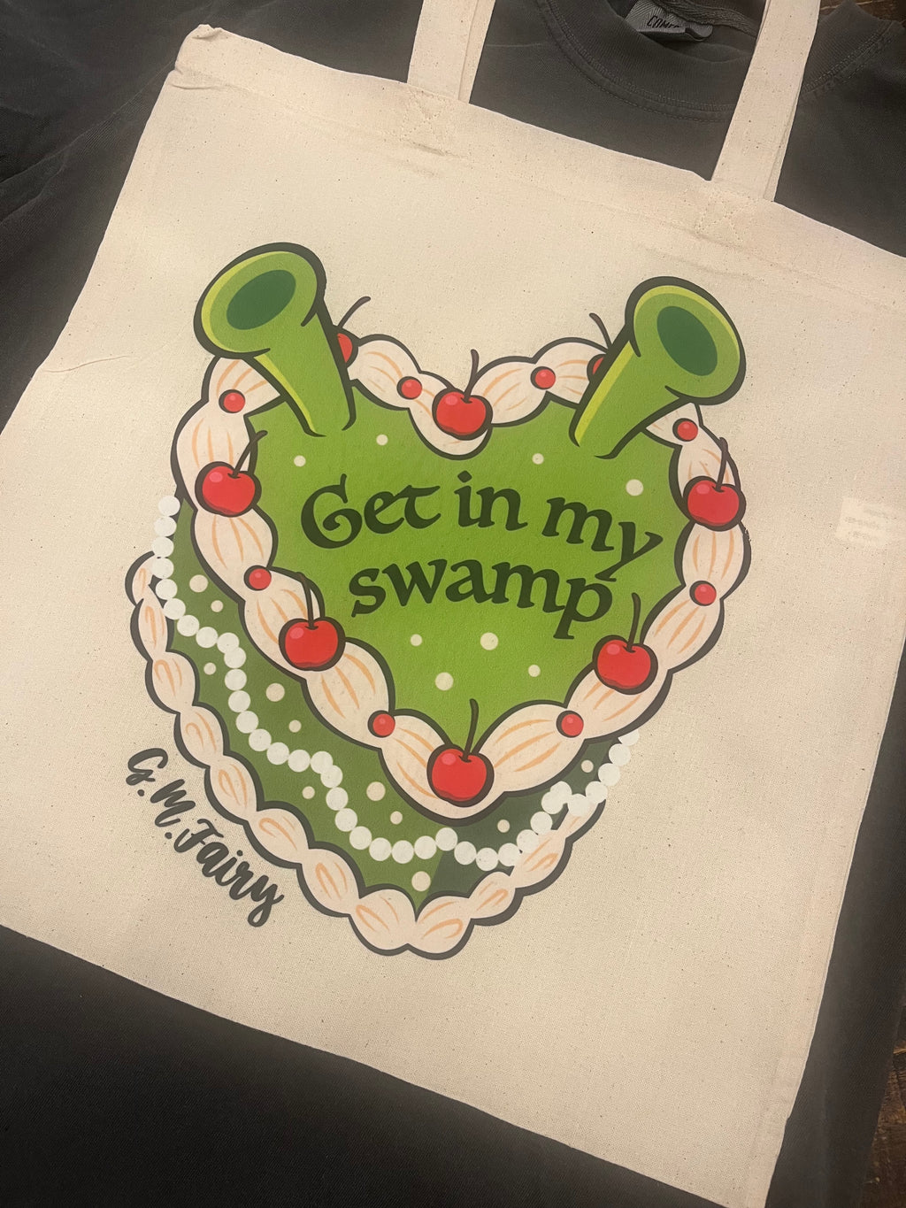 Get In My Swamp Reusable Tote Bag