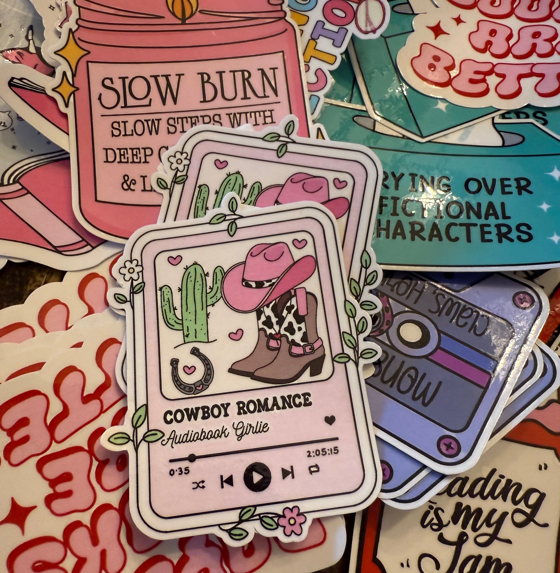 Audiobook Trope Sticker