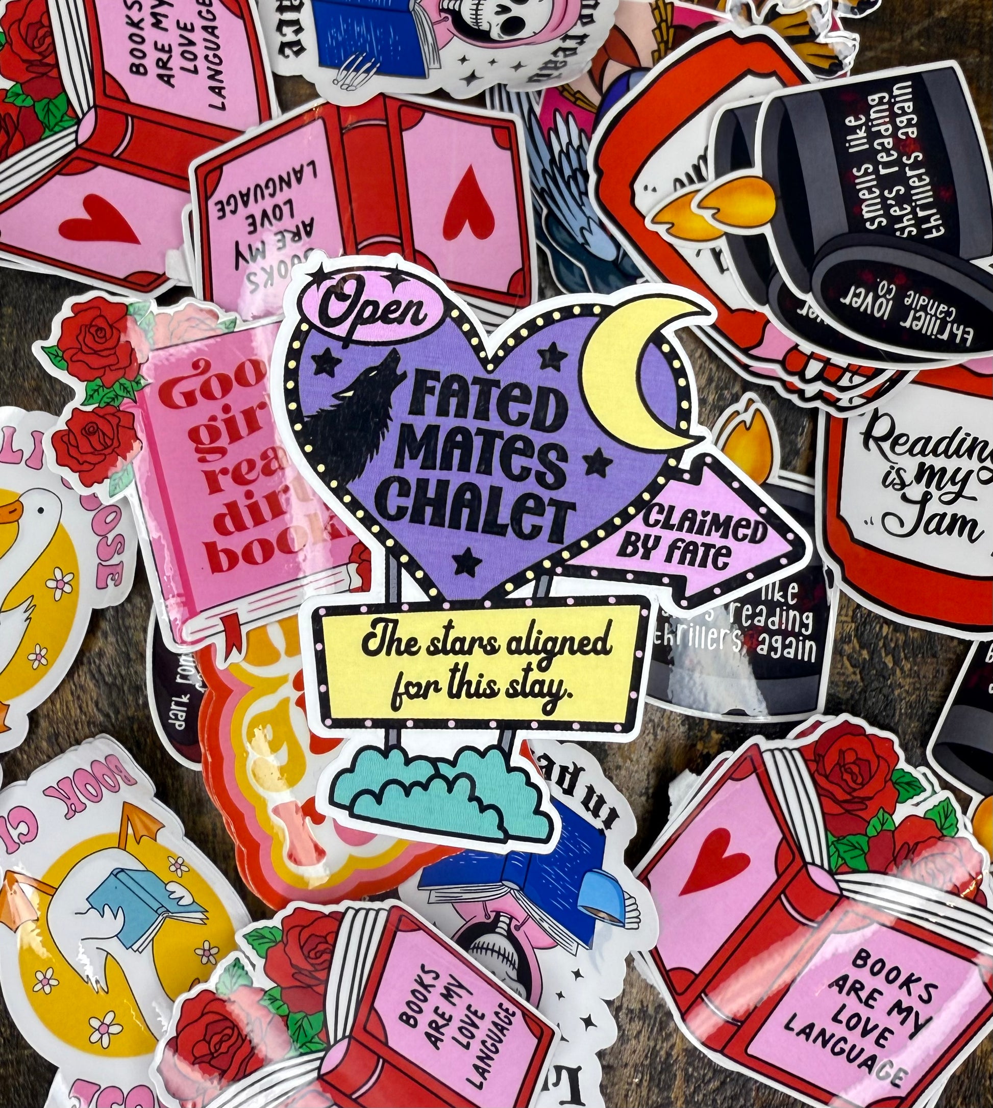 Fated Mates Chalet Sticker