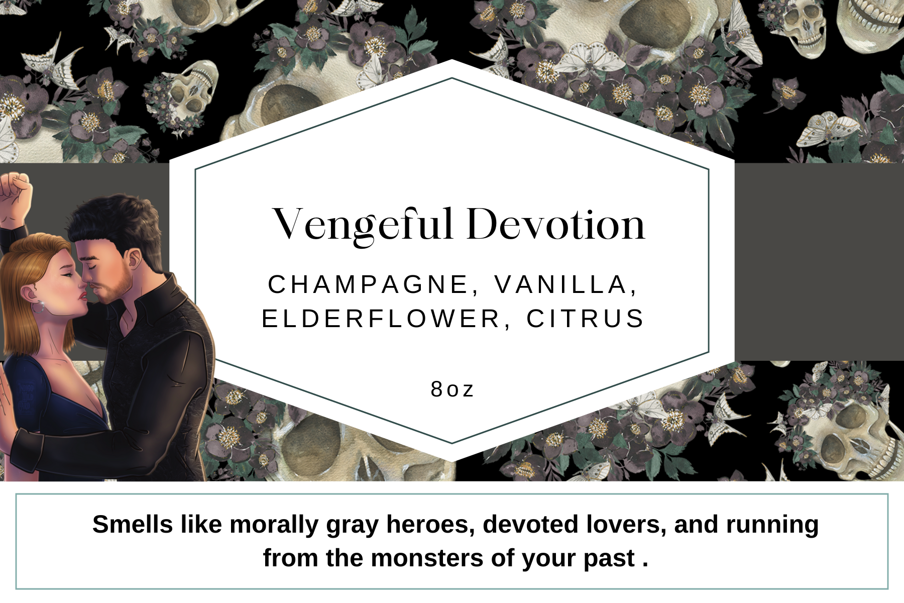 Vengeful Devotion 8oz Candle