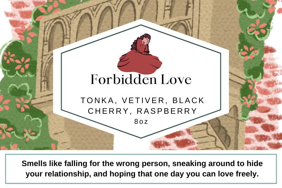 Forbidden Love 8oz Candle