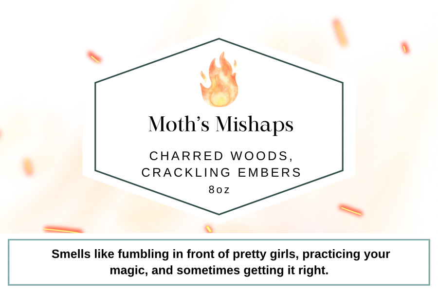 Moth’s Mishaps 8oz Candle