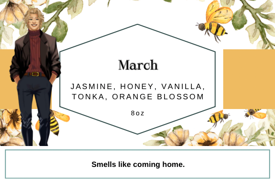 March 8oz Candle