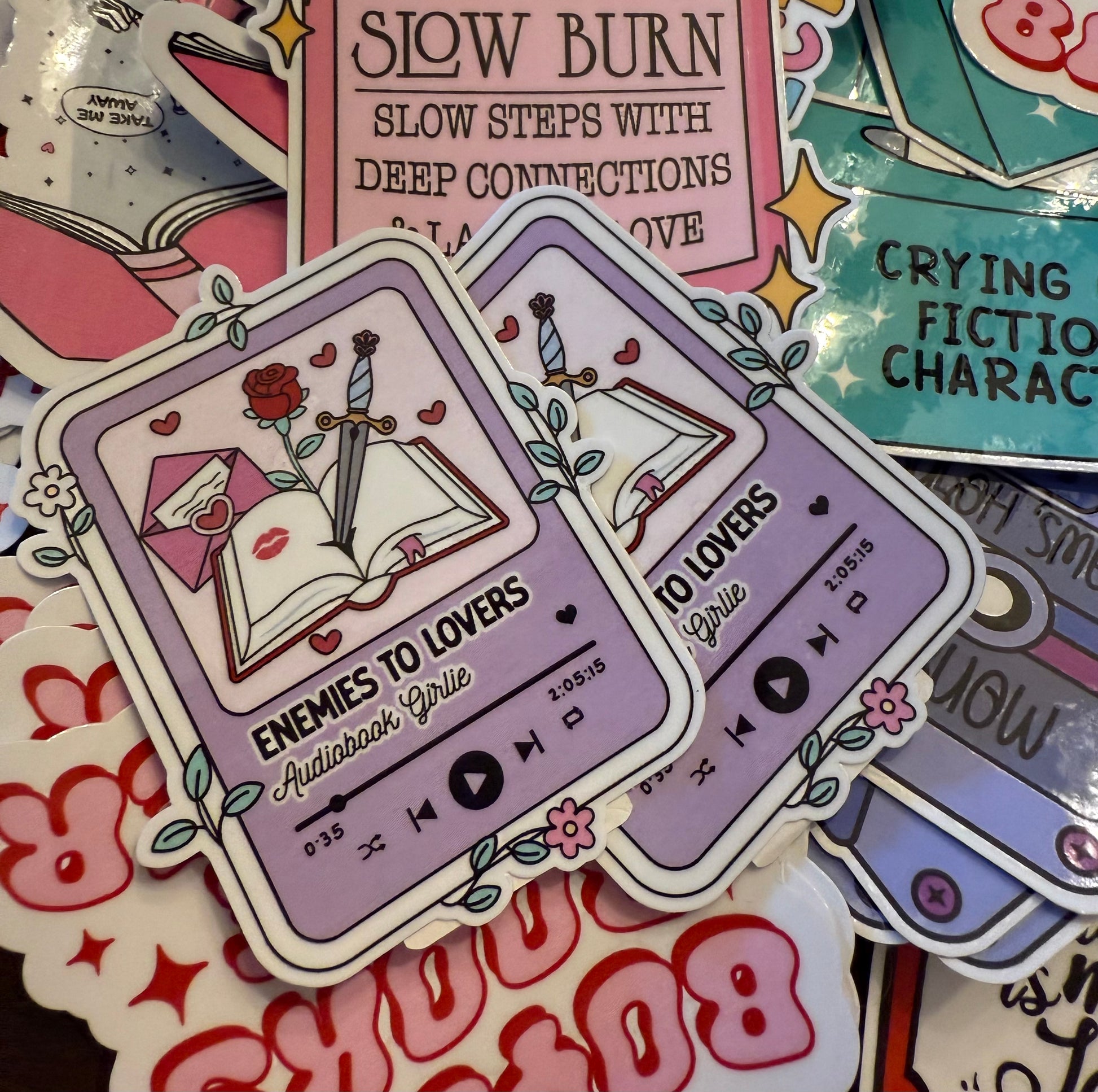 Audiobook Trope Sticker