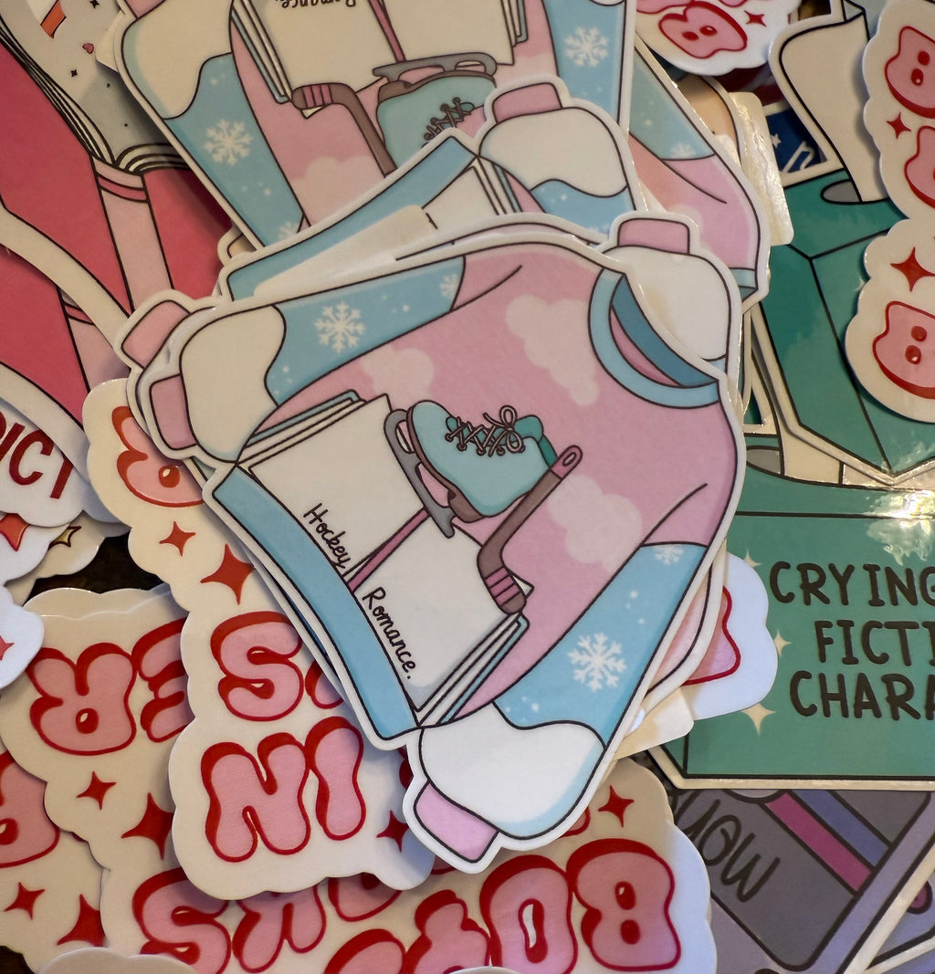 Book Sweater 3in Sticker