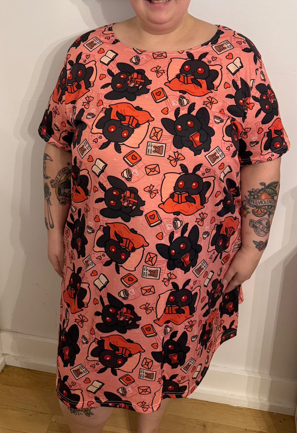 Mothman Night Gown - Preorder