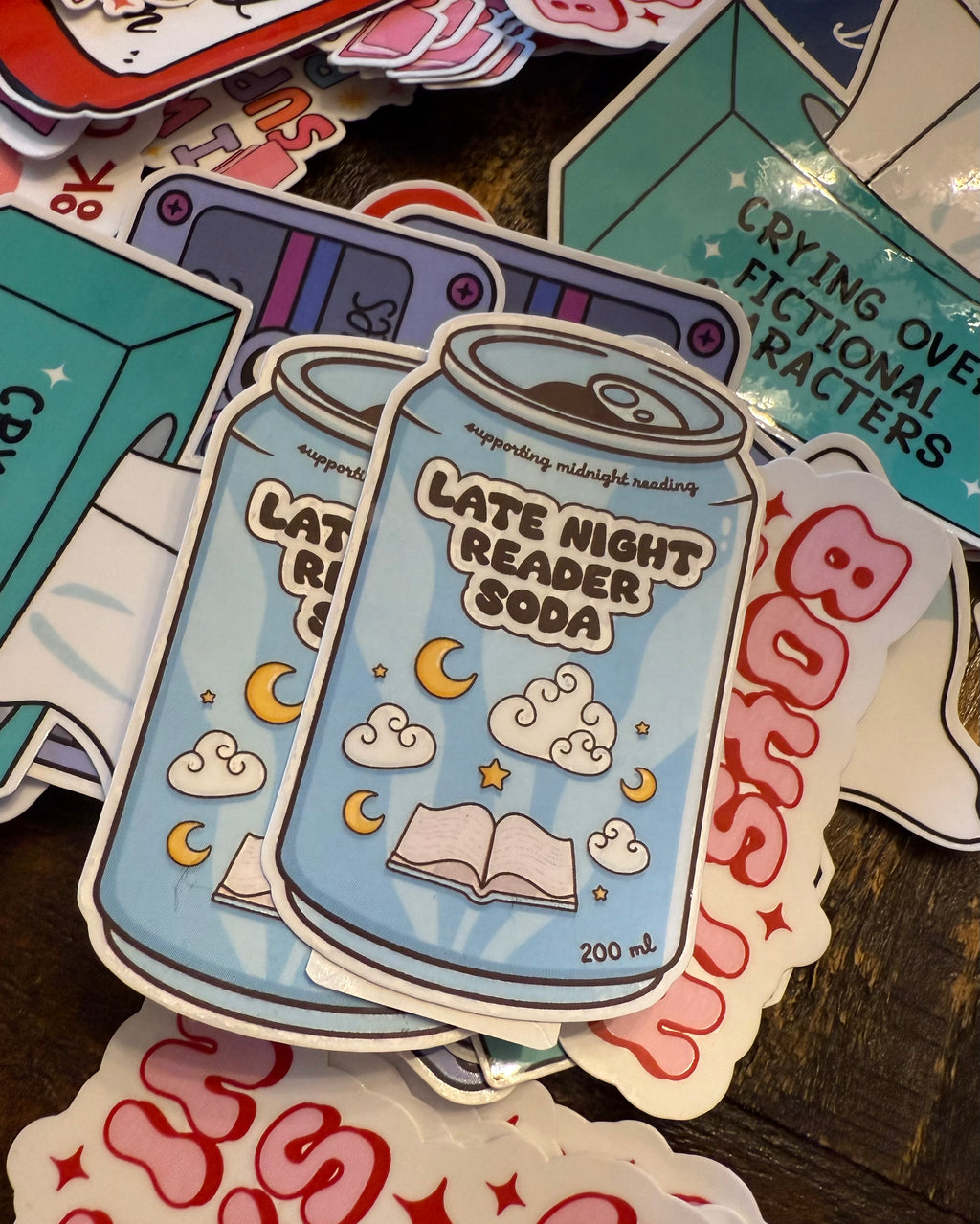 Reader Soda Sticker