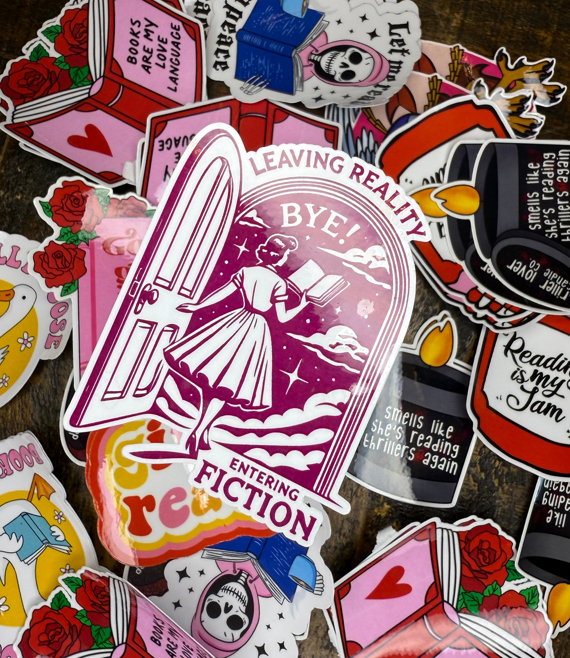 Leaving Reality Vintage Sticker