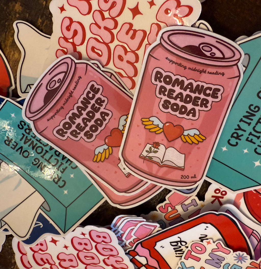 Reader Soda Sticker