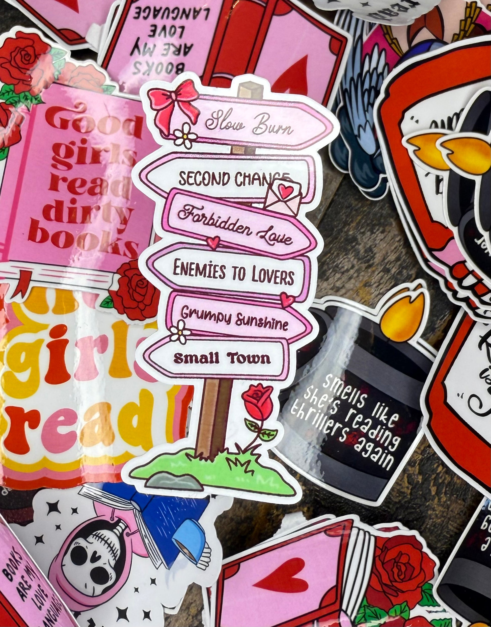 Trope Road Sign Sticker