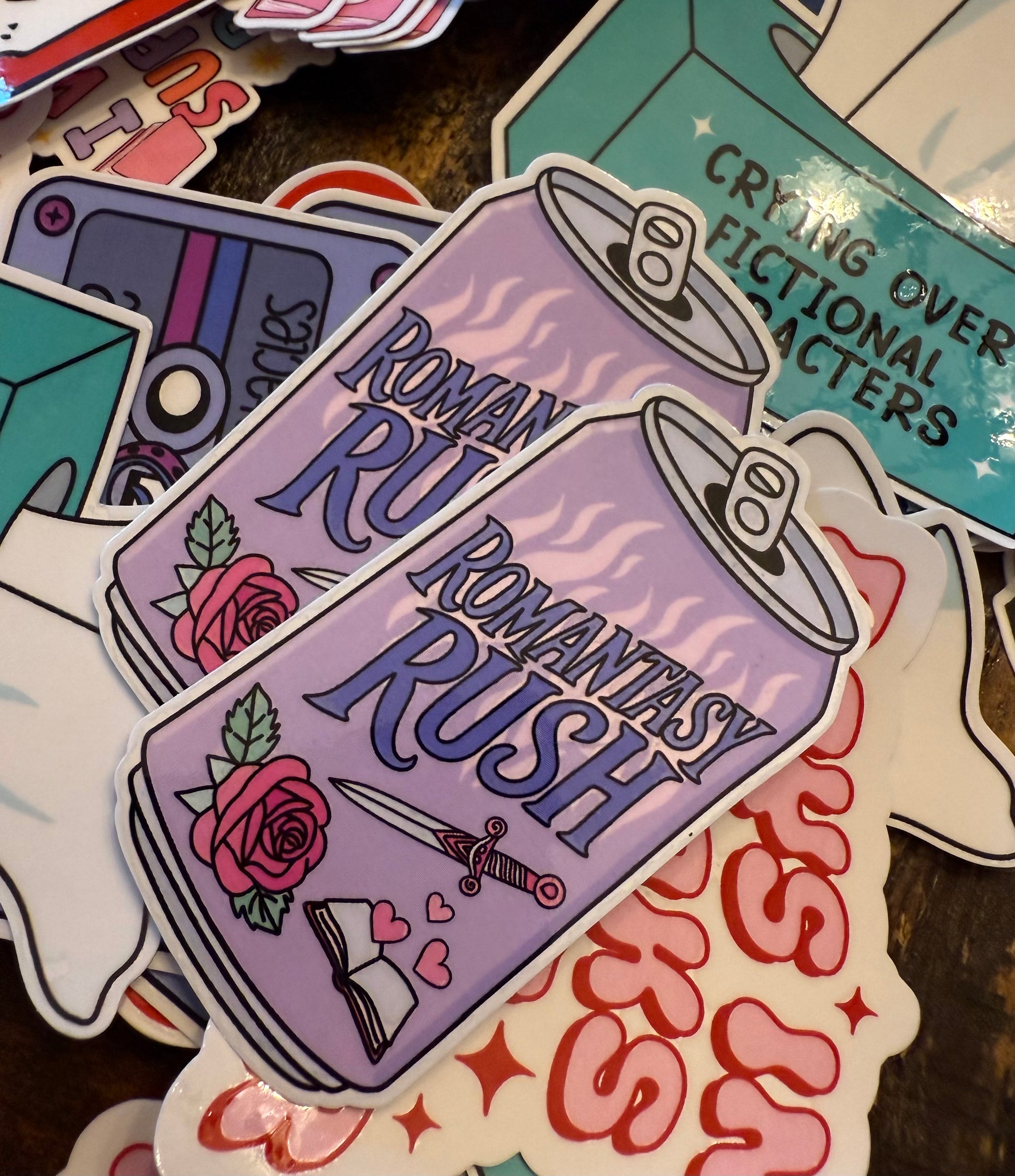 Romantasy Rush Soda Sticker
