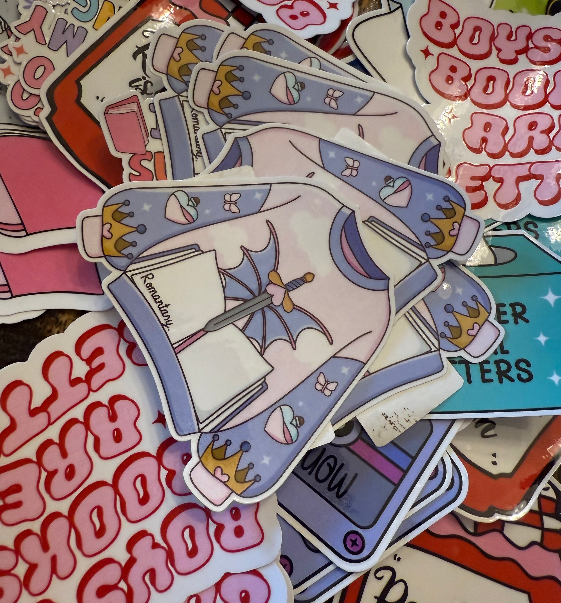 Book Sweater 3in Sticker